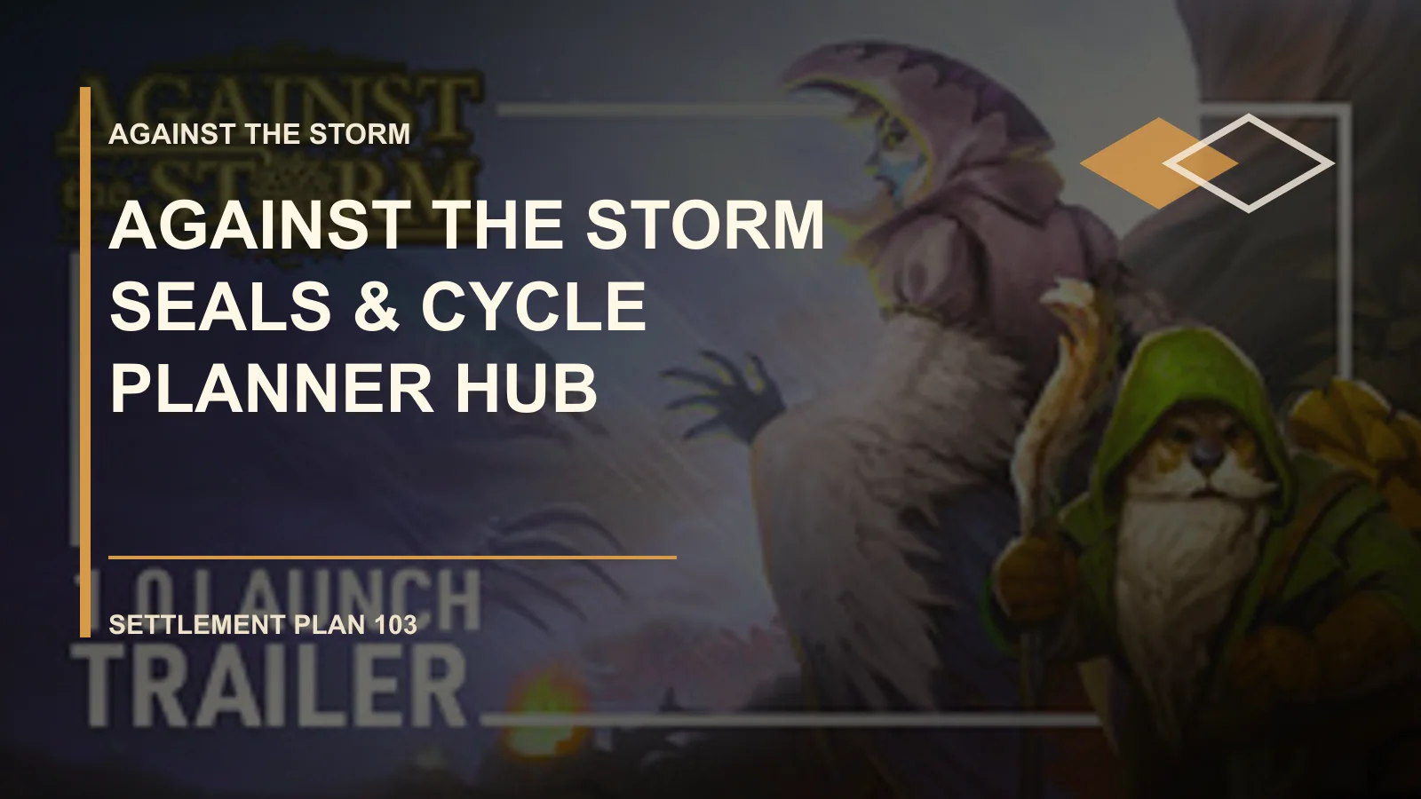 Against the Storm Seals & Cycle Planner Hub